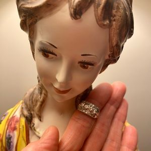 14K Diamond Band Ring